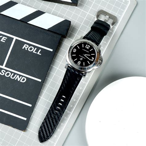 panerai carbon fiber strap